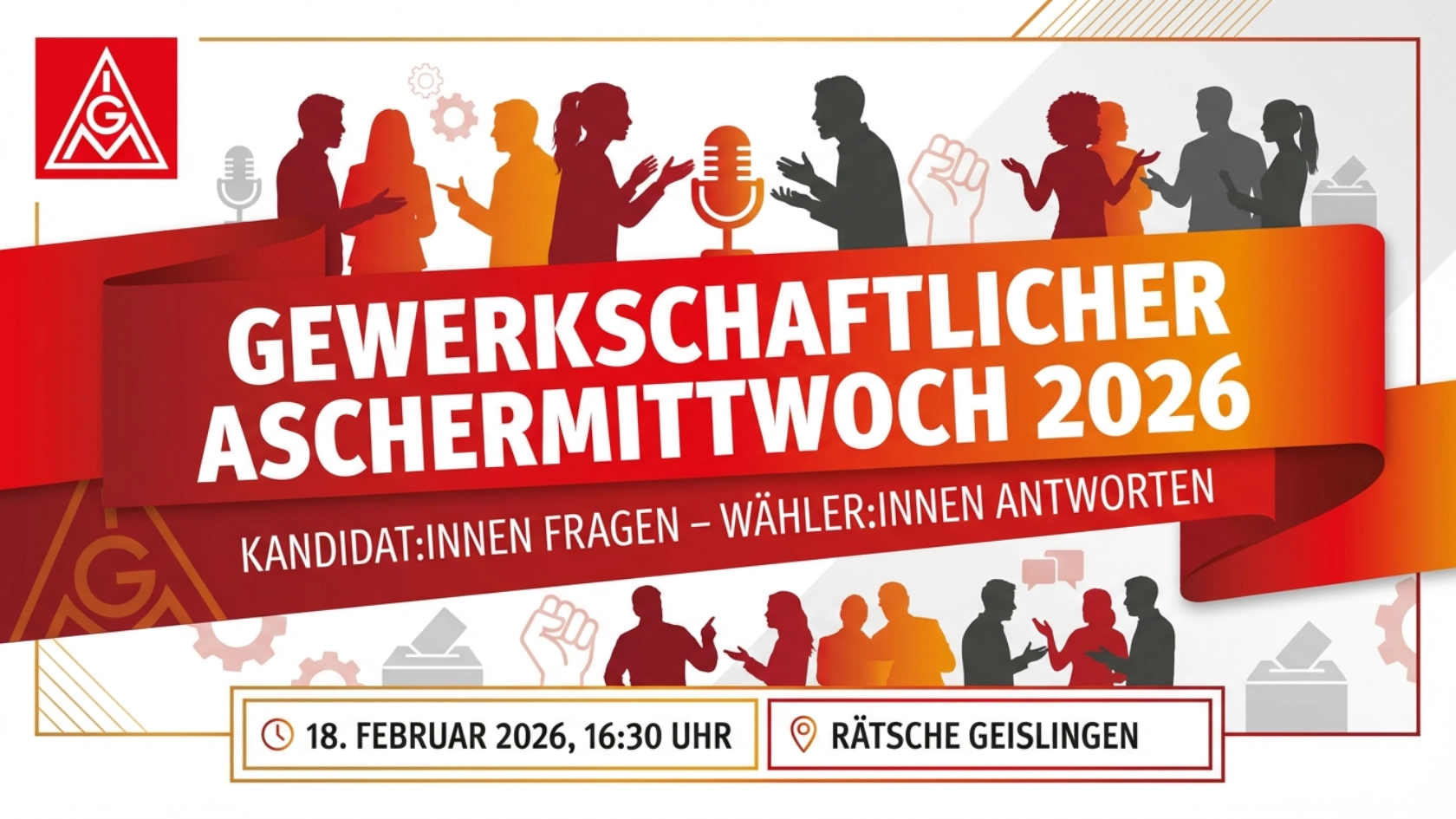 Gewerkschaftlicher Aschermittwoch