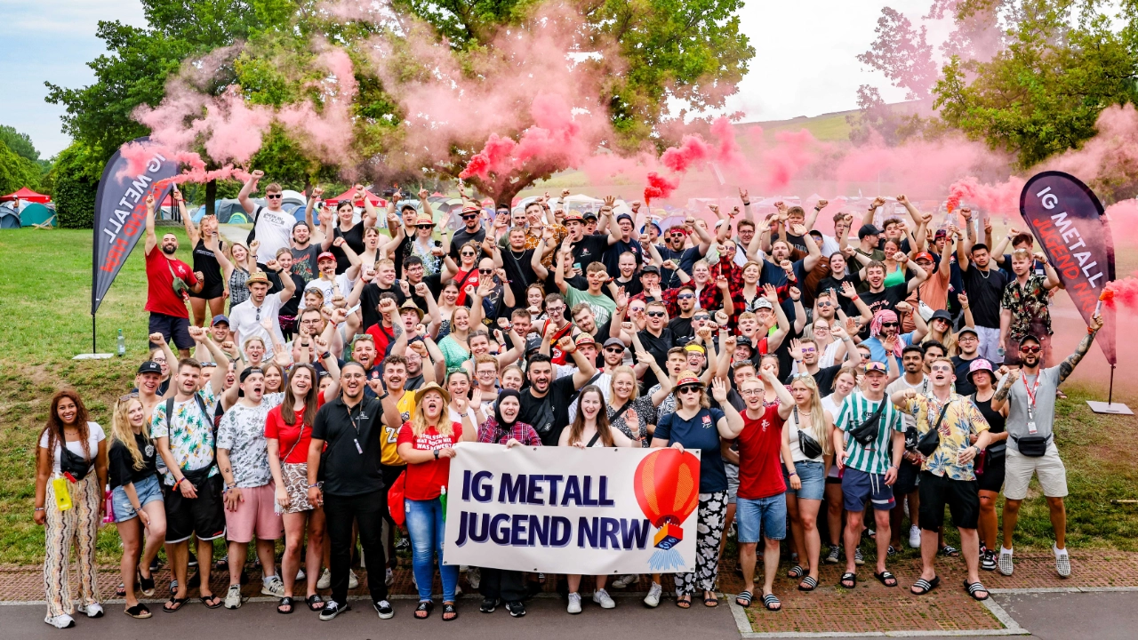 NRW Jugend beim R!SE Festiva 2023