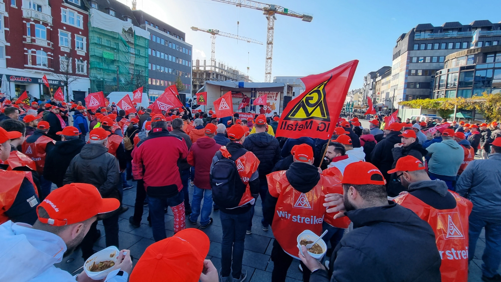 Warnstreik 2022 Solingen