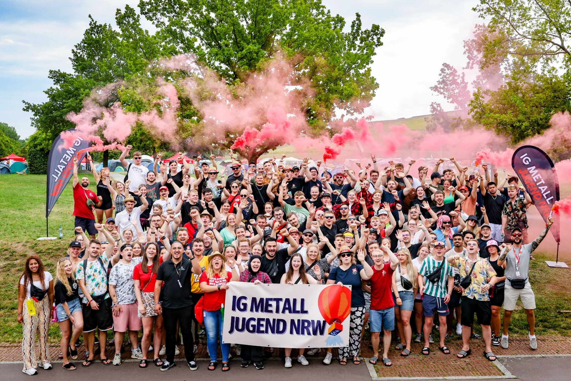 NRW Jugend beim R!SE Festiva 2023