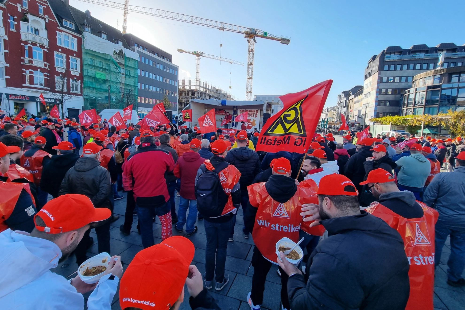 Warnstreik 2022 Solingen